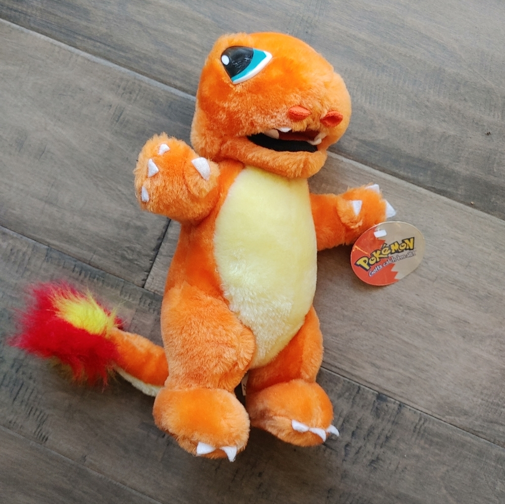 Vintage Pokemon Plush Charmander